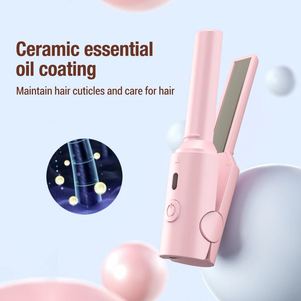 Portable Wireless Hair Straightener