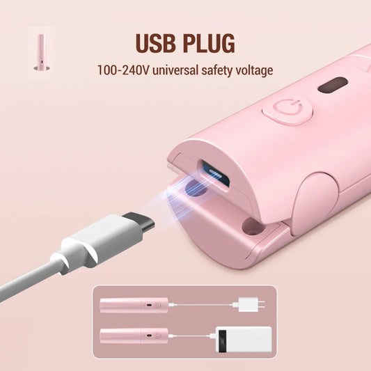 Portable Wireless Hair Straightener