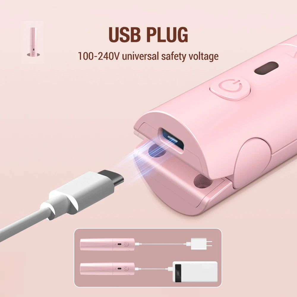 Portable Wireless Hair Straightener
